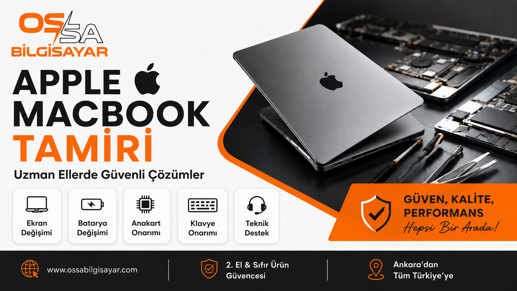 Apple Macbook Teknik Servis