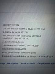 GameGaraj Gaming Laptop i5-13500HX 16 RAM 1 TB SSD RTX 5050 8 GB