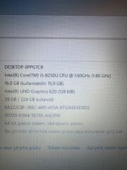 Hp ProBook 450 G5 i5-8250U 16 RAM 256 SSD 15.6'' HD