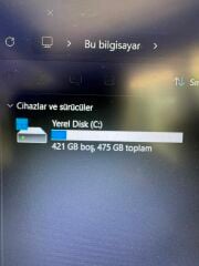 Asus X515J i7-1065G7 8 RAM 512 SSD Arapça Klavye