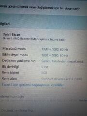 Kutulu HP 15S-EQ2015NT AMD R7 5700U 8 RAM 512 SSD