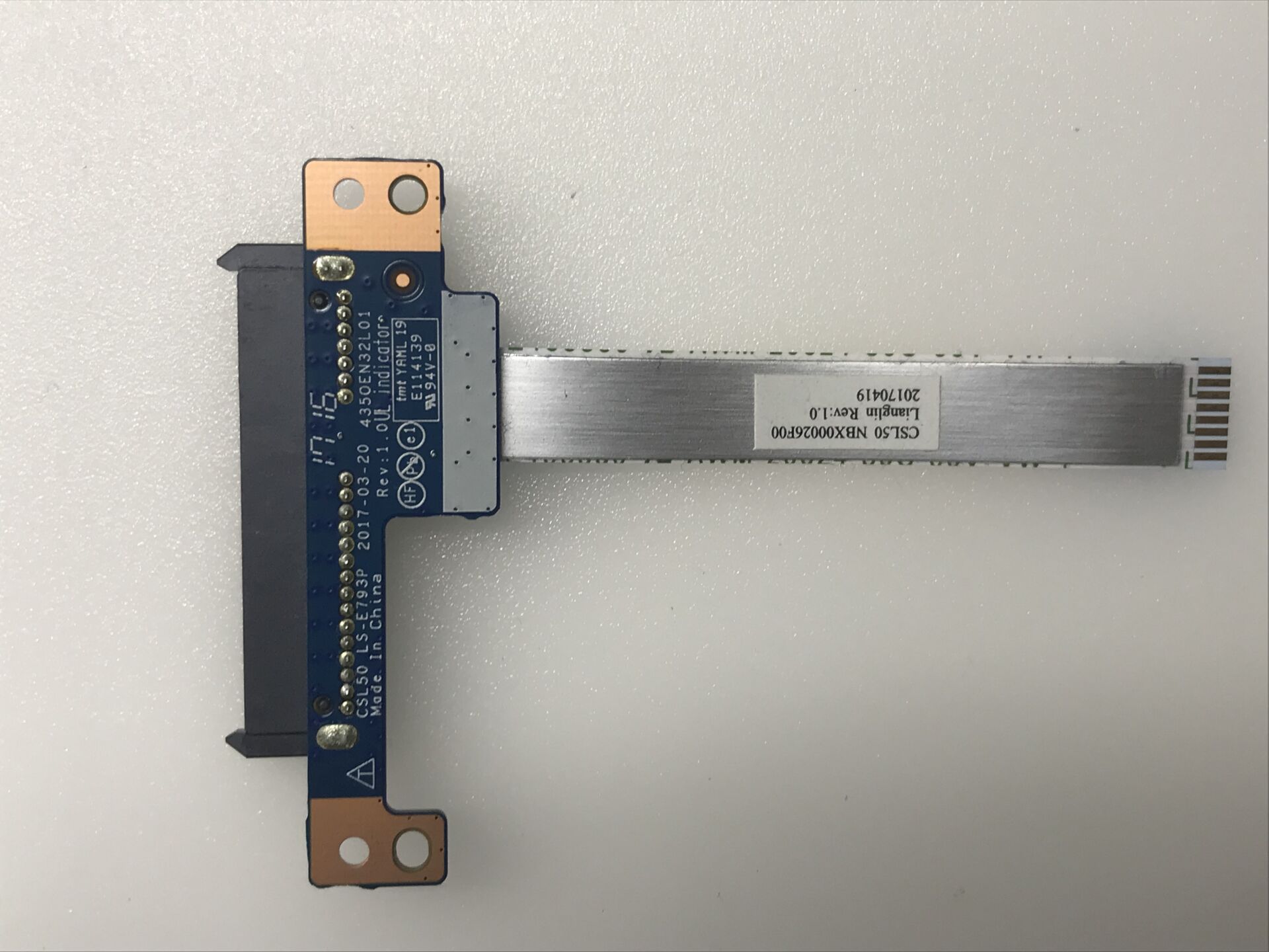 Hp 15-bw016nt Harddisk Board