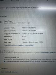 Lenovo Gaming R5 6600H / 8 Ram / 512 SSD / RTX 3050 4 GB