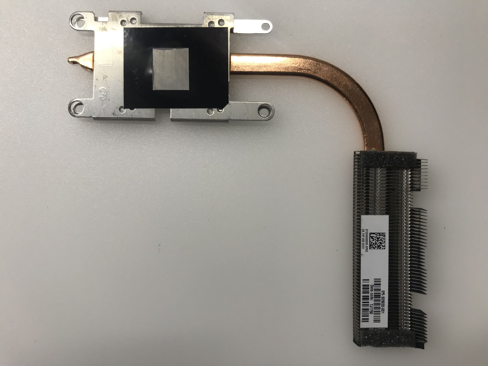 Hp 15-bw016nt Bakır Soğutucu Heatsink