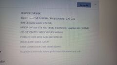 Monster Abra A7 V16.4 8 GB RAM 256SSD GTX1650 4GB