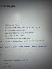 Msi Gaming İ7 10.Nesil / 8 Ram / 512 SSD / GTX 1650 Tİ 4 GB