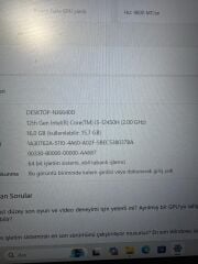 Msi Laptop İ5 12.Nesil / 16 Ram / 1 TB SSD / RTX 4060 8 GB