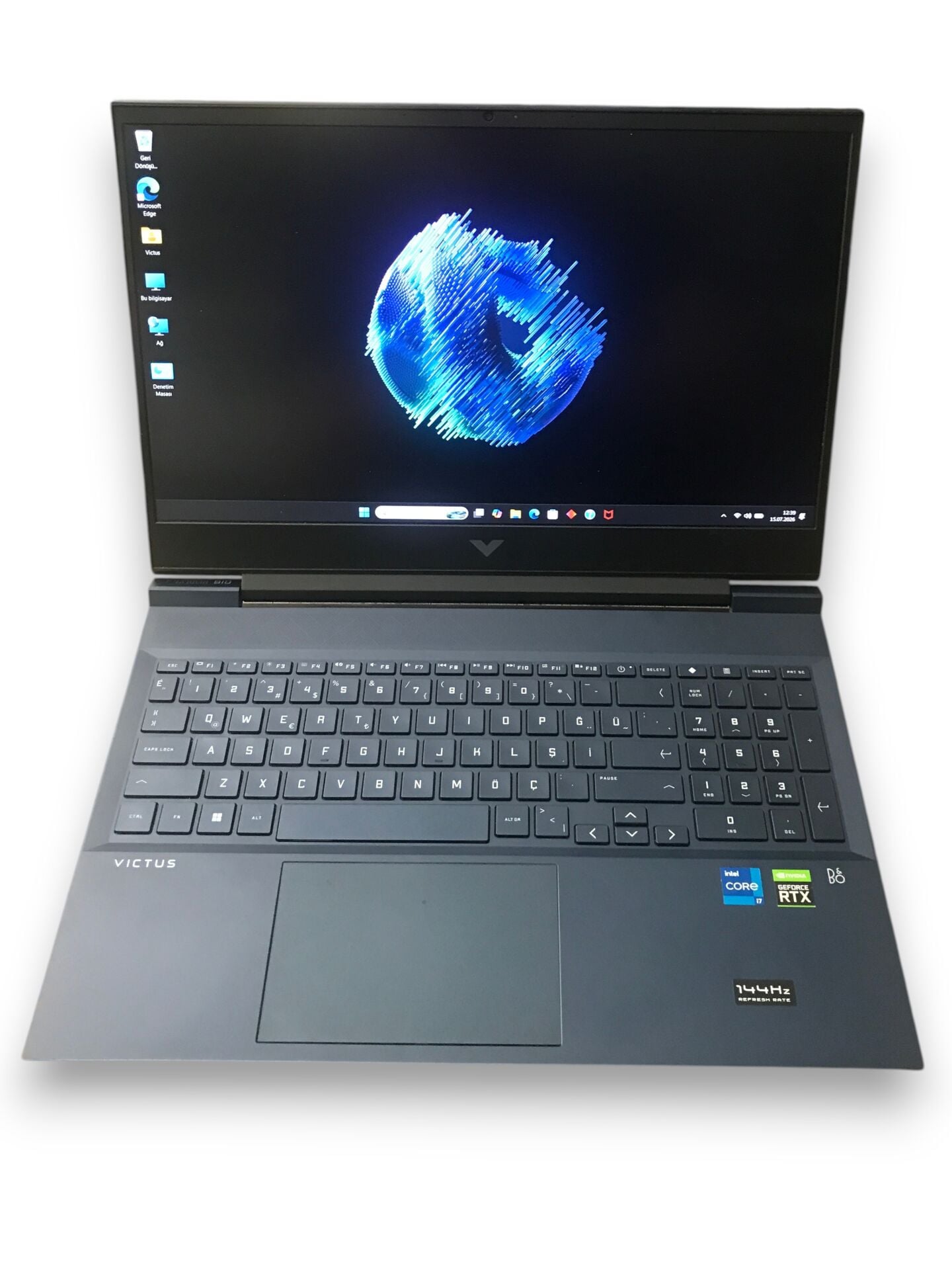 HP Victus İ7-12700H 16 RAM 512 SSD RTX 3050Tİ 4GB 16'' FHD 144HZ