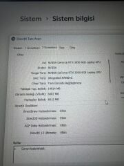 Hp Victus İ7 13.Nesil / 16 Ram / 512 SSD / RTX 3050 6 GB