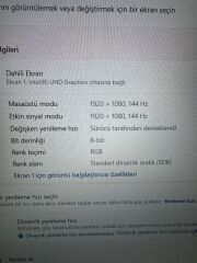 Monster İ7 11.Nesil / 16 Ram / 512 SSD / RTX 3050 4 GB