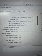 Hp Victus İ7 12.Nesil / 16 Ram / 1 TB SSD / RTX 3050 4 GB