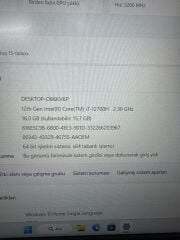 Hp Victus İ7 12.Nesil / 16 Ram / 1 TB SSD / RTX 3050 4 GB