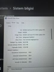 Asus Tuf R7 7735HS / 8 Ram / 512 SSD / RTX 4050 6 GB