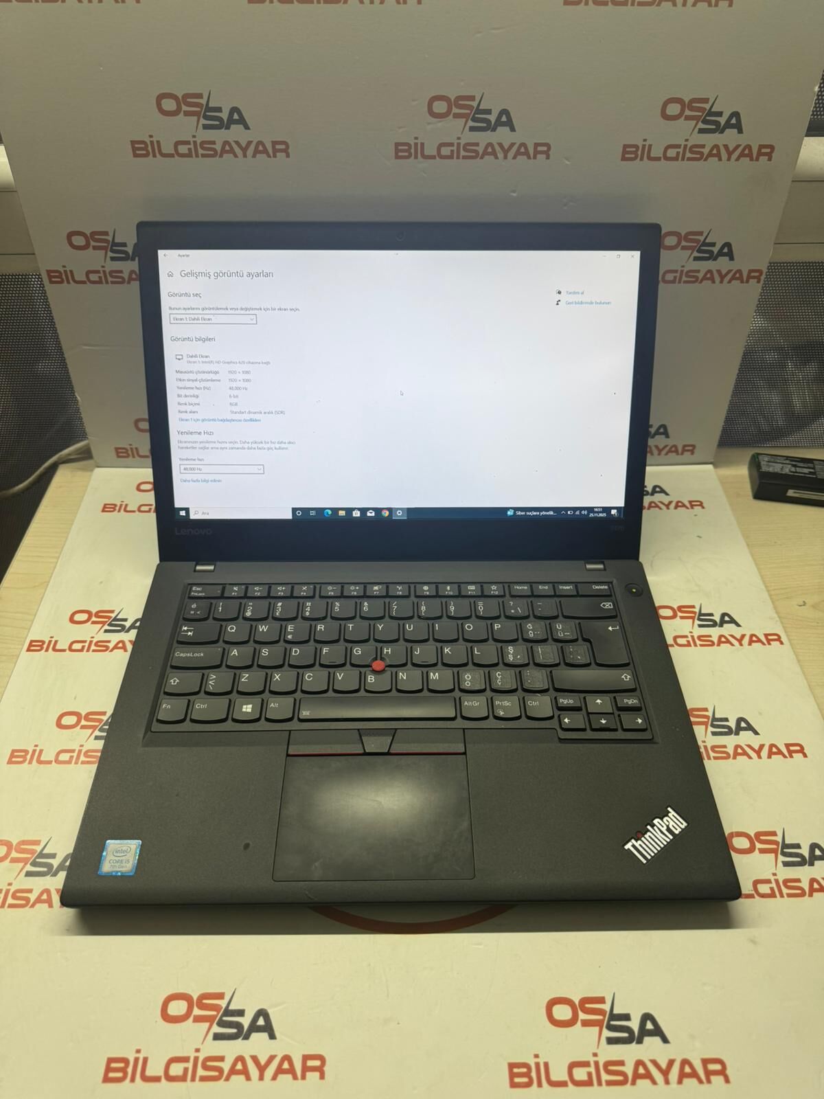 Lenovo ThinkPad İ5 7.Nesil / 8 Ram / 256 SSD