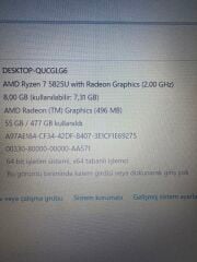 Hp 255 G9 AMD R7 5825U 8 RAM 512 SSD