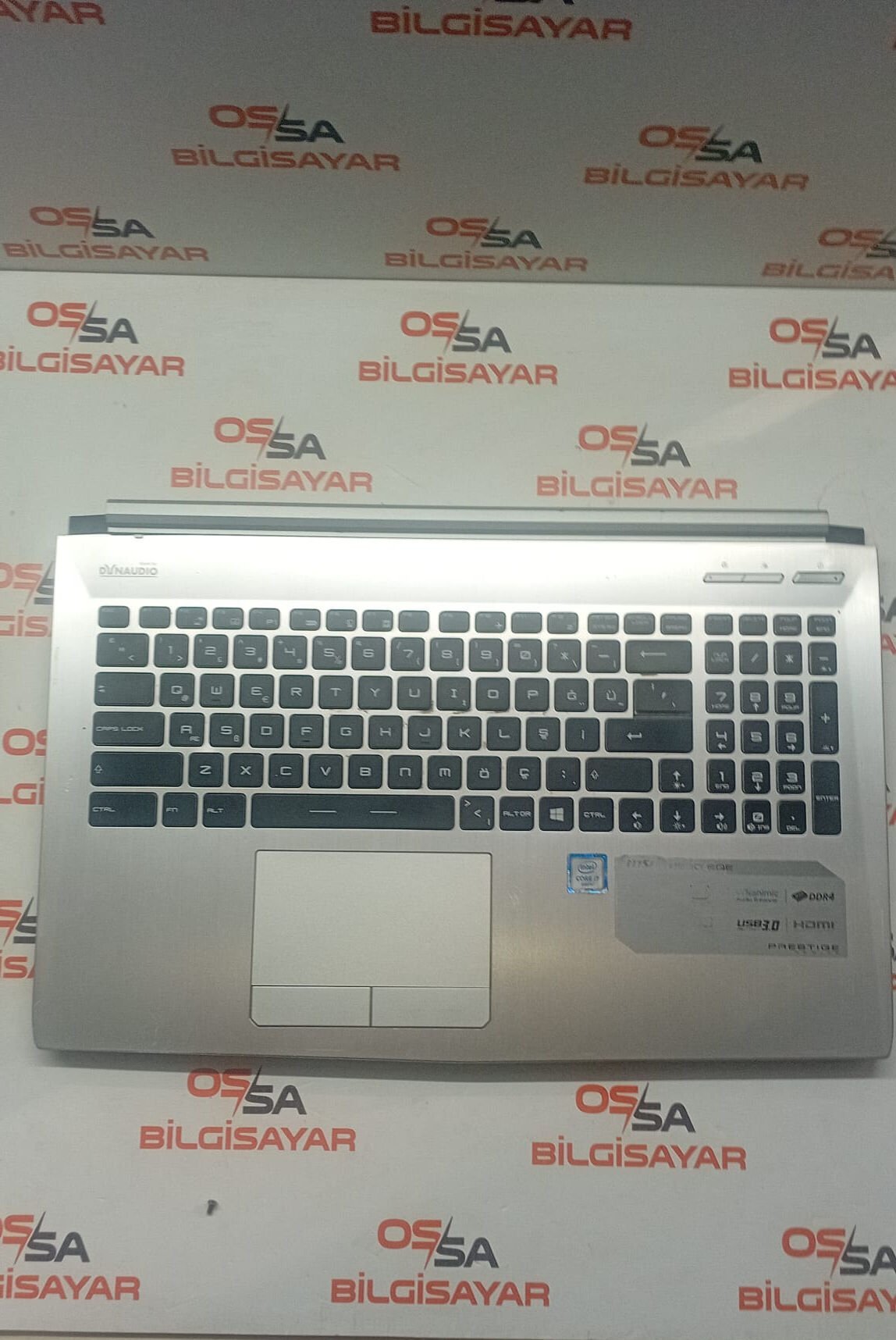 MSI PE60 6QE-407XTR Klavye Kasa