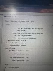 Asus Tuf Gaming Ryzen 9 8945H / 16 Ram / 512 SSD / RTX 4070 8 GB