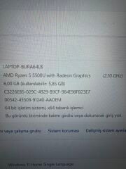 Garantili Lenovo İdeapad Ryzen 5 5500U 8 RAM 512 SSD 2 GB E.kart