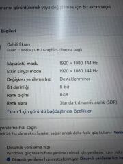 Acer Nitro 5 İ7-10750H 16 RAM 512 SSD TX 3060 6 GB 17.3'' 144Hz