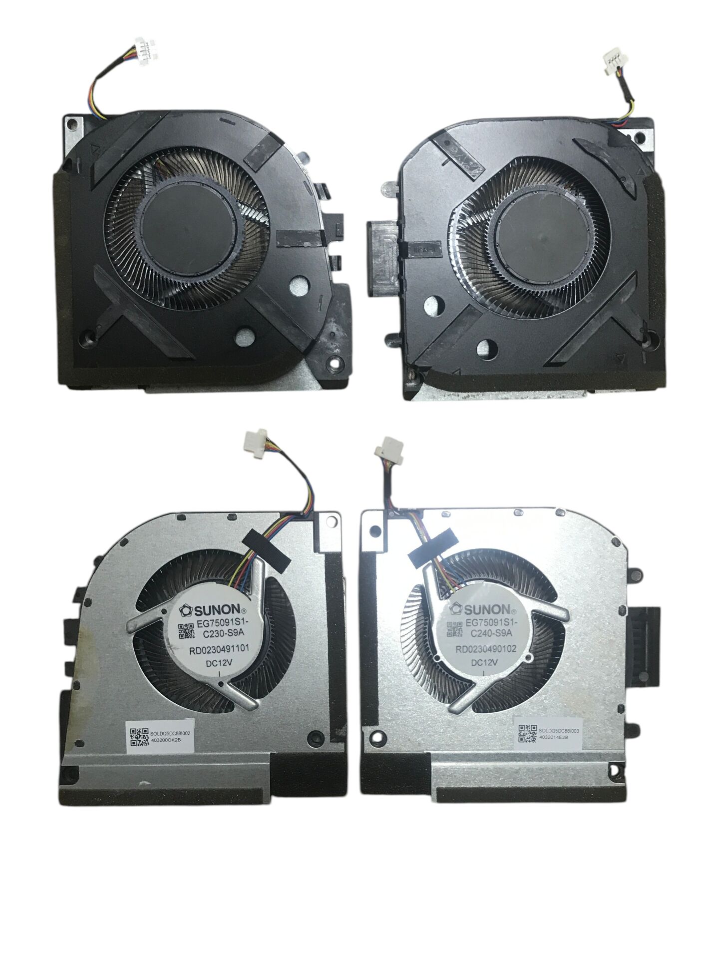 Casper Excalibur G911 CPU GPU Fan SOLDQ5DC88I002 SOLDQ5DC88I003