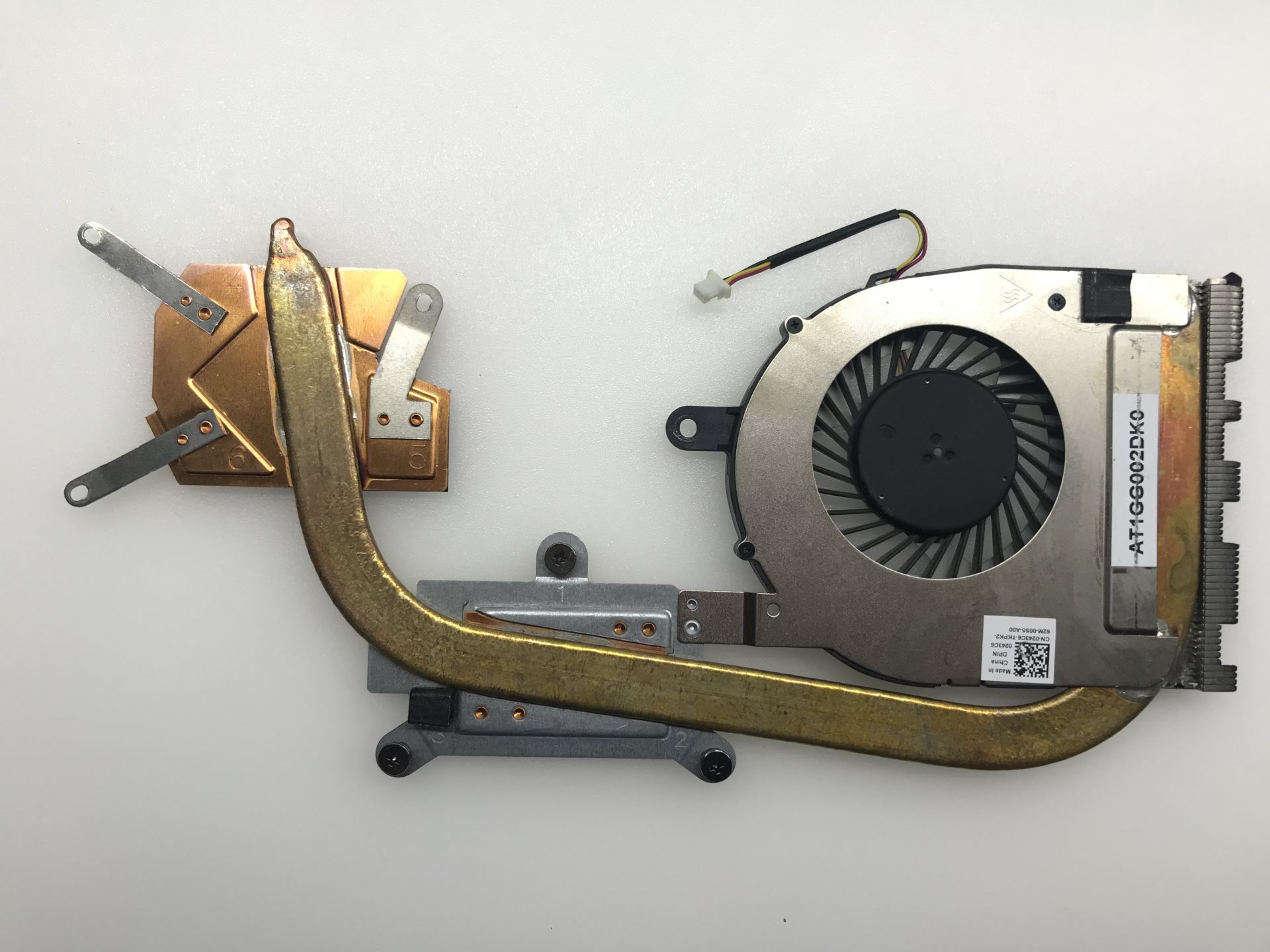 Dell Inspiron 5559 Cpu Fan Bakır Soğutucu Heatsink