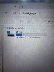 Asus TUF GAMİNG Ryzen 5 3550U 8 RAM 256 SSD GTX 1650 4 GB E.kart