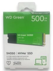 Western Digital WD Green SN350 500 GB NVME M2 SSD WDS500G2G0C