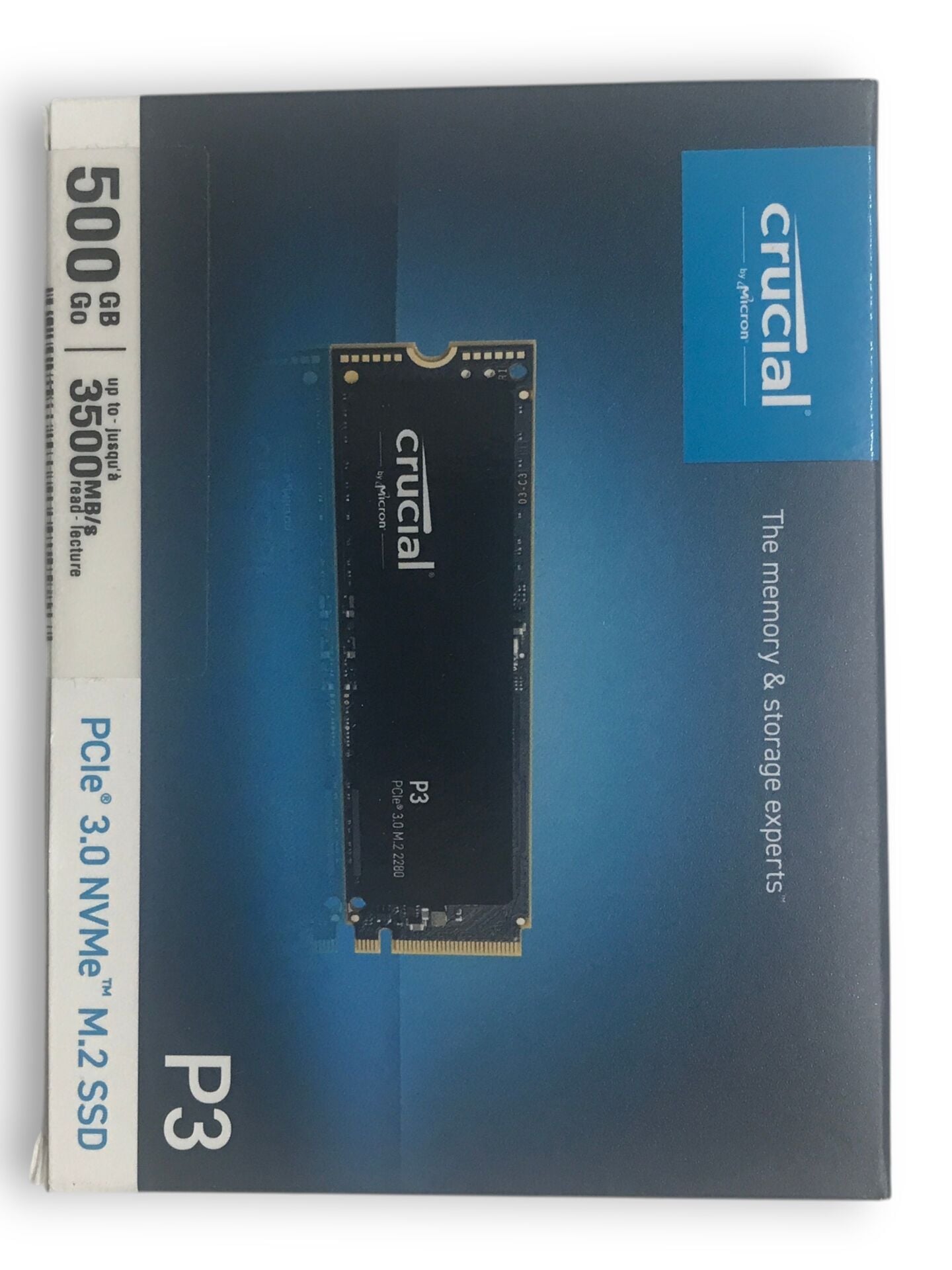 Crucial P3 500 GB NVME M2 SSD CT500P3SSD8