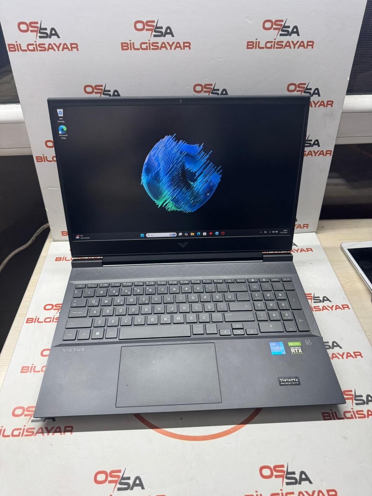 HP Vıctus İ7 12.Nesil / 16 Ram / 512 SSD / RTX 3050 Ti 4 GB