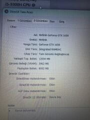 Monster Abra A5 İ5 9.Nesil / 16 Ram / 512 SSD / GTX 1650 4 GB