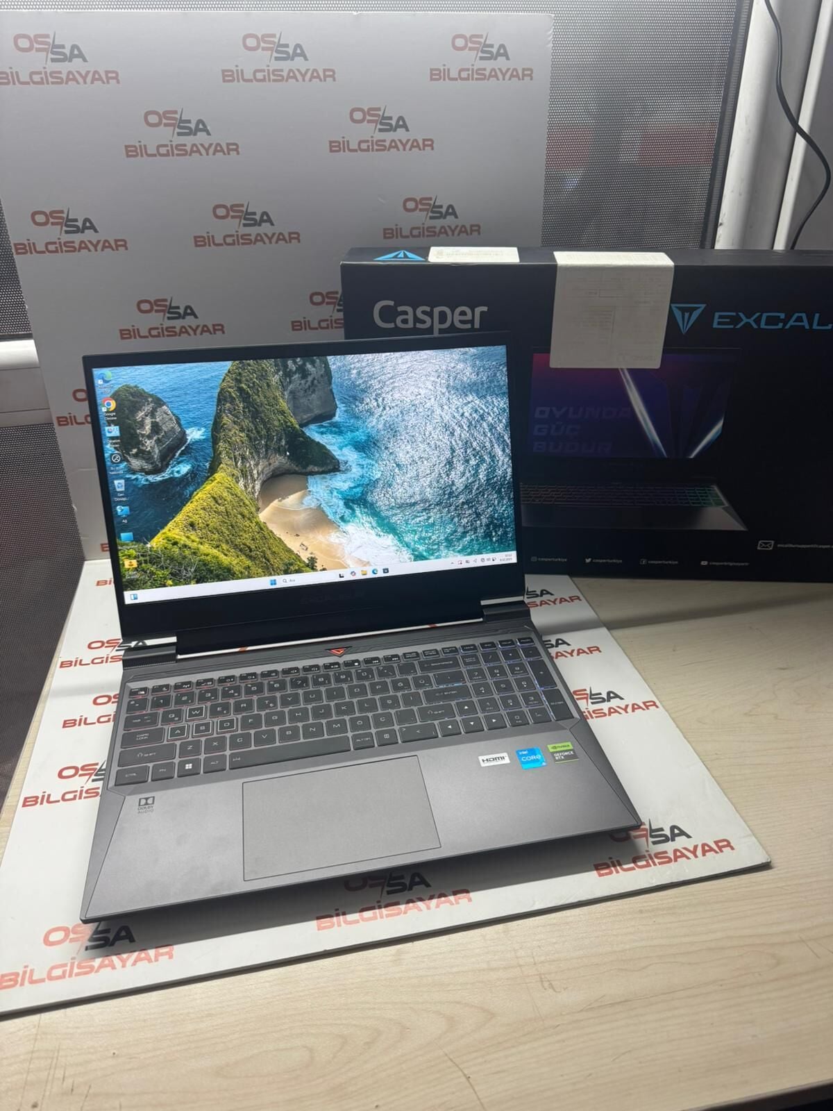 Casper Excalıbur G870 İntel Core İ5 13.Nesil / 16 Ram / 1 TB SSD / RTX 4060 8 GB