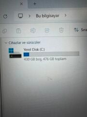 Hp Victus Ryzen 5 5600H 16 RAM 512 SSD RTX 3050 4 GB E.kart