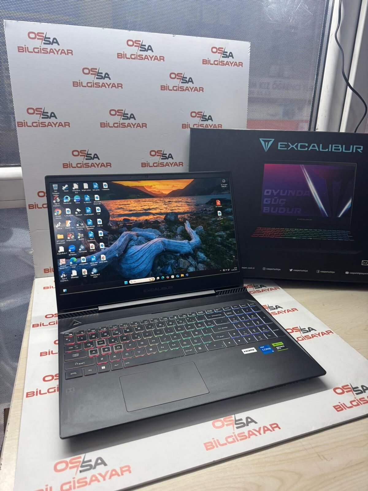 Casper Excalibur İ5 12.Nesil / 16 Ram / 512 SSD / RTX 3050 4 GB