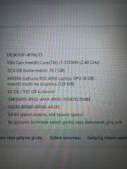 Garantili Monster T7 i7-13700H 32 RAM 1 TB SSD RTX 4060 8 GB