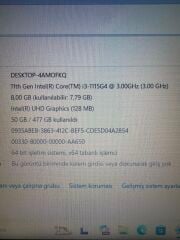 Lenovo İdeaPad 3 15ITL6 i3-1115G4 8 RAM 512 SSD