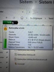 Huawei MateBook D14 NbB-WAH9Q Batarya HB4692ZZ9ECW-41