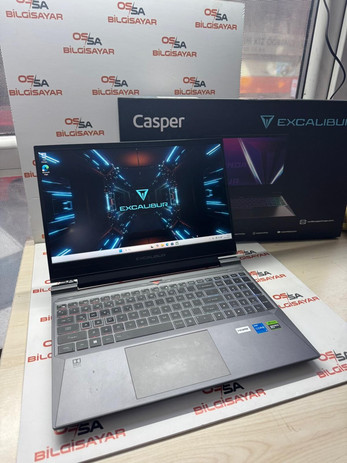 Excalıbur G870 i5 12450H / 8 Ram / 512 SSD / RTX 2050 4 GB