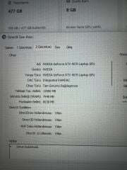 Hp Victus İ7 13700H / 16 Ram / 512 SSD / RTX 4070 8 GB