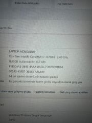 Hp Victus İ7 13700H / 16 Ram / 512 SSD / RTX 4070 8 GB