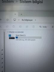 HP Victus Gaming İ5 12500H / 16 Ram / 512 SSD / RTX 3050 Ti 4 GB