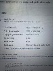 HP Victus Gaming İ5 12500H / 16 Ram / 512 SSD / RTX 3050 Ti 4 GB