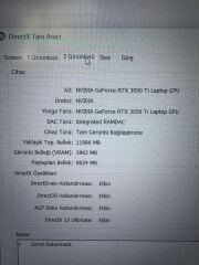 HP Victus Gaming İ5 12500H / 16 Ram / 512 SSD / RTX 3050 Ti 4 GB