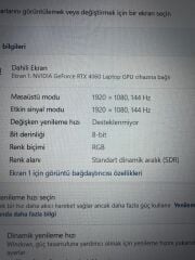 Garantili Victus R5 7640HS / 16 Ram / 1 TB SSD / RTX 4060 8 GB