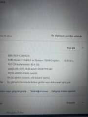 Garantili Victus R5 7640HS / 16 Ram / 1 TB SSD / RTX 4060 8 GB