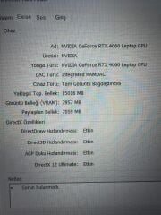 Garantili Victus R5 7640HS / 16 Ram / 1 TB SSD / RTX 4060 8 GB