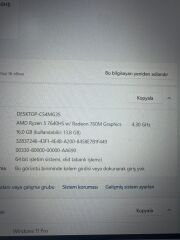 Garantili Victus R5 7640HS / 16 Ram / 1 TB SSD / RTX 4060 8 GB(Kopya)