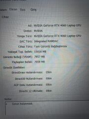 Garantili Victus R5 7640HS / 16 Ram / 1 TB SSD / RTX 4060 8 GB(Kopya)