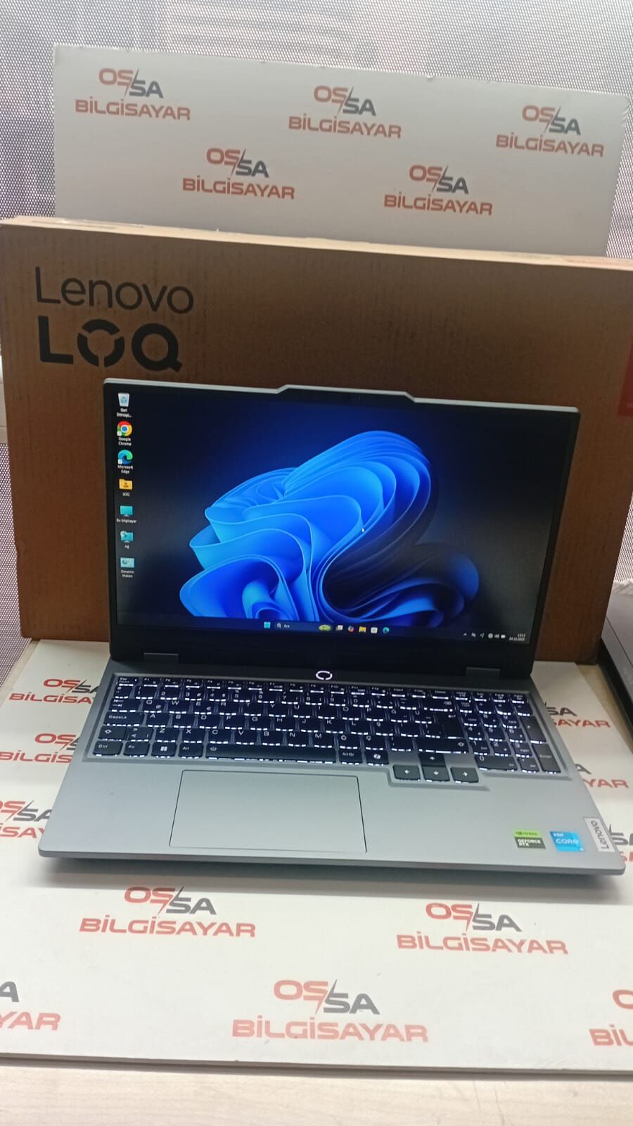 Lenovo / İ5-12450HX / 24 GB RAM / 512 GB SSD / RTX 4050 6 GB / 15.6'' FHD 144 HZ