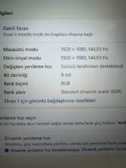 Msi Katana İ7-12700H 16 RAM 512 SSD RTX 3050 Ti 4 GB
