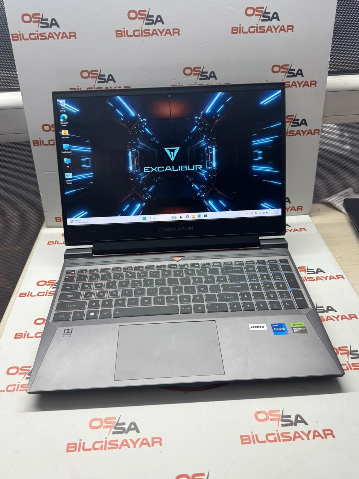 Garantili Excalibur G870 İ7 12700H / 64 Ram / 2 TB SSD / RTX 4070 8 GB 105W